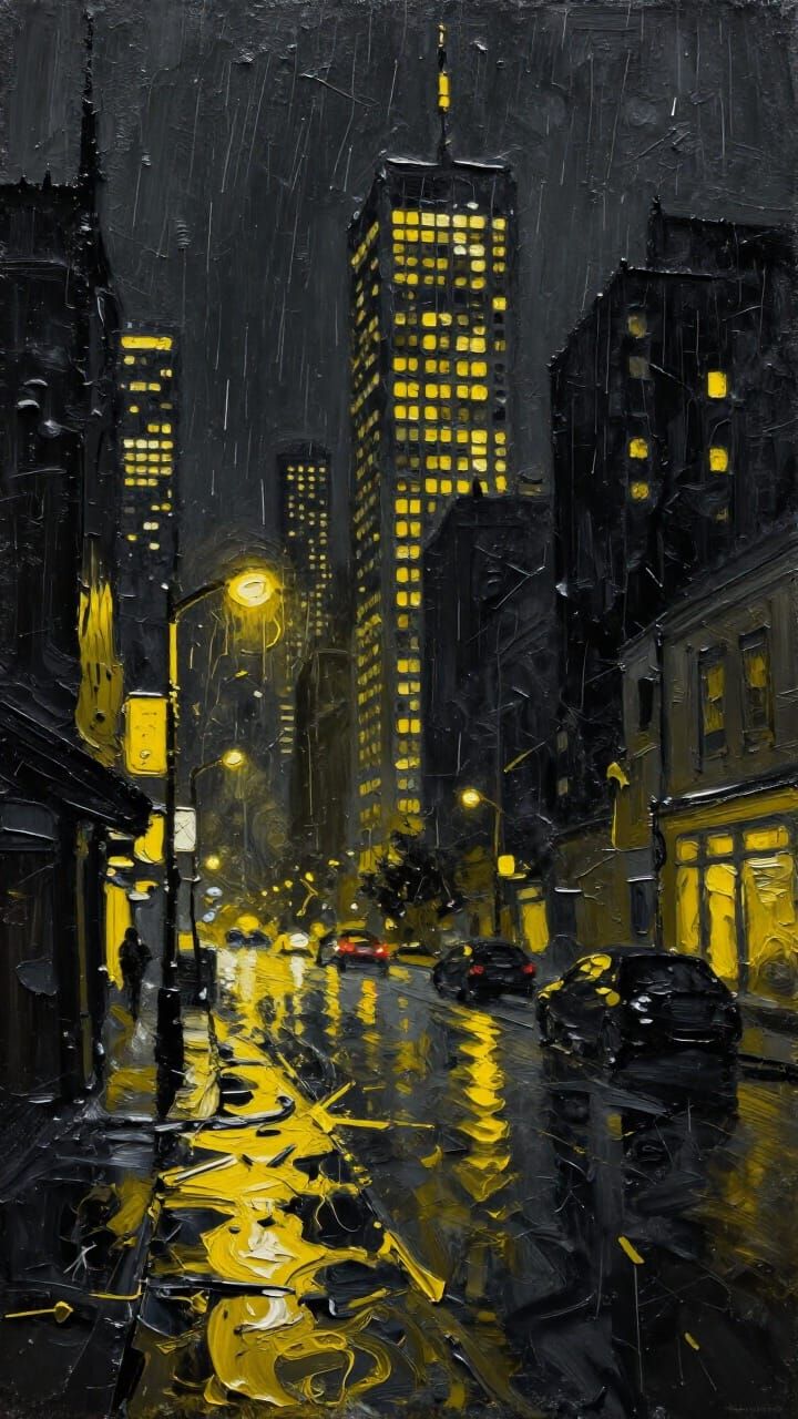 The city weeps  by @Ideal