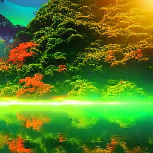 Mountain greenery