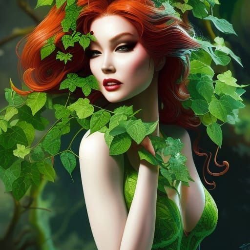 Poison Ivy - AI Generated Artwork - NightCafe Creator