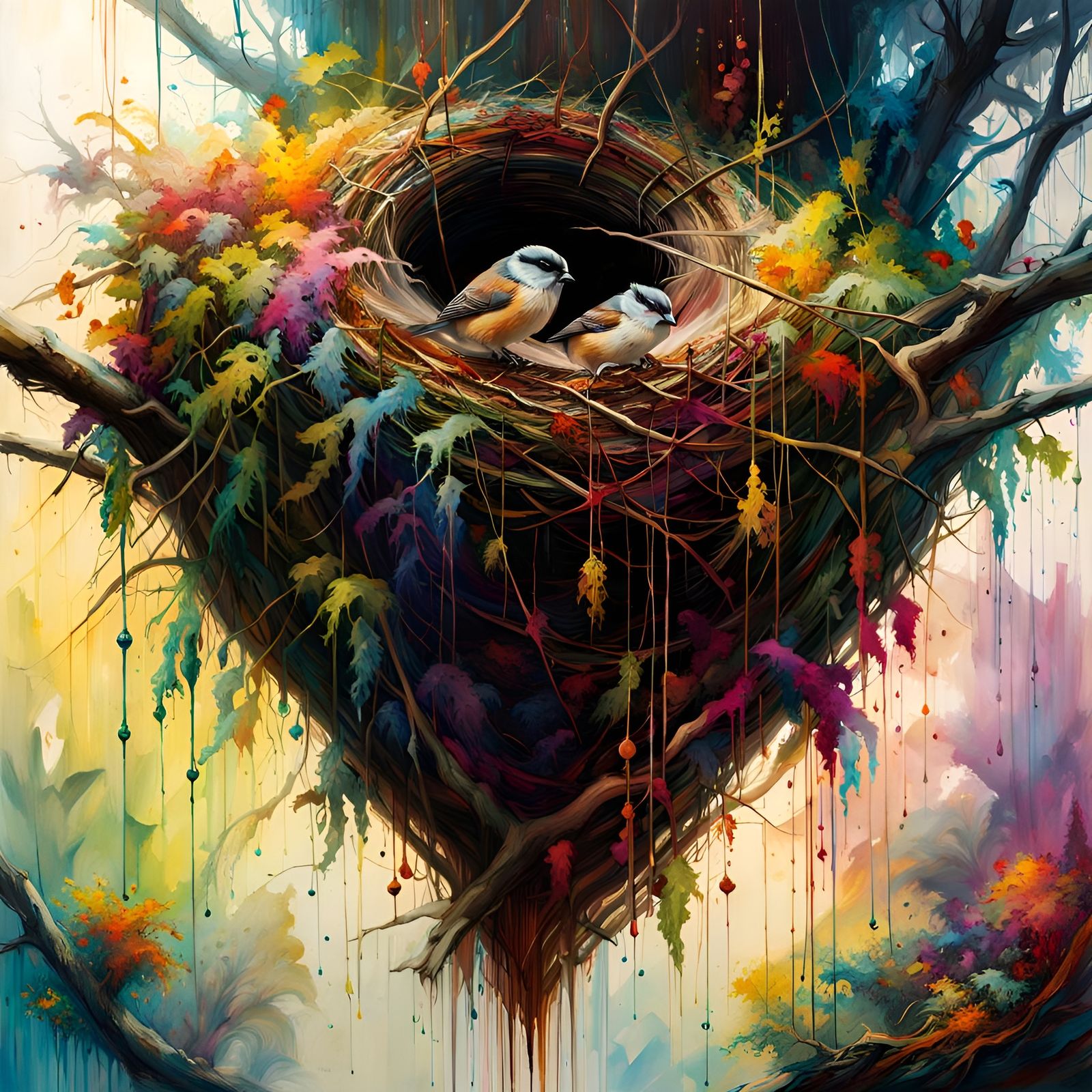 Hanging home  by @Kuiken