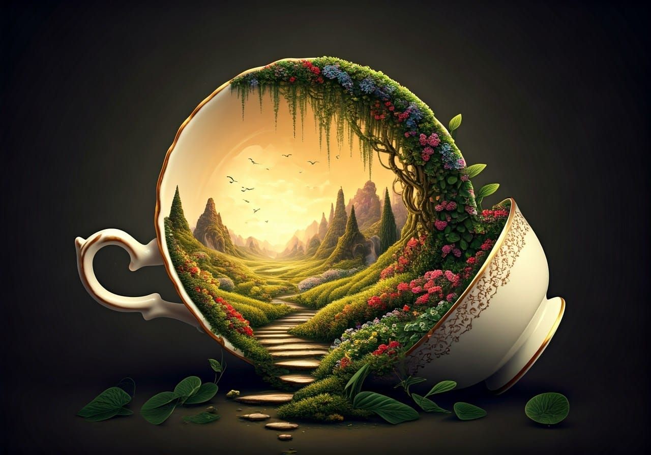 Step into another world  by @AlwaysAging