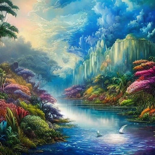 Haunting Victorian House on Stormy Island