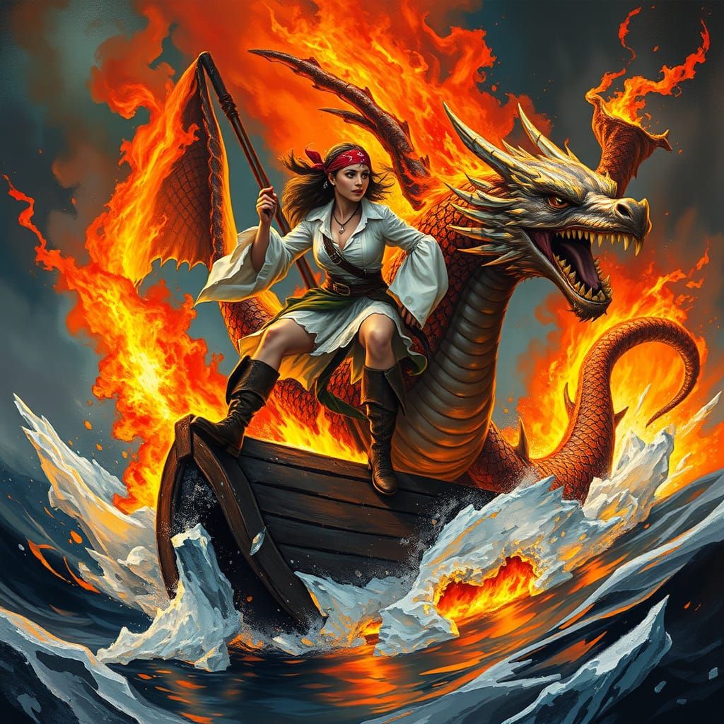 Pirate Fire and Flames
