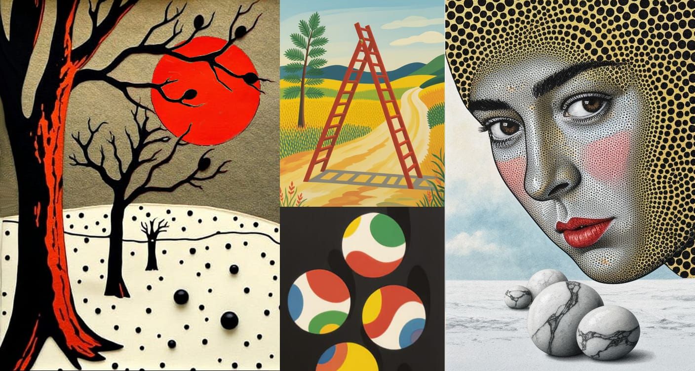 Henri Rousseau Collage