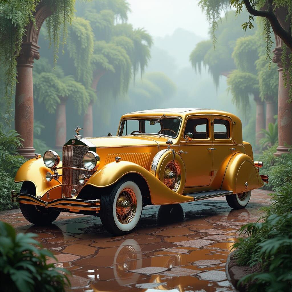 Rococo car  by @Igor Skoglund