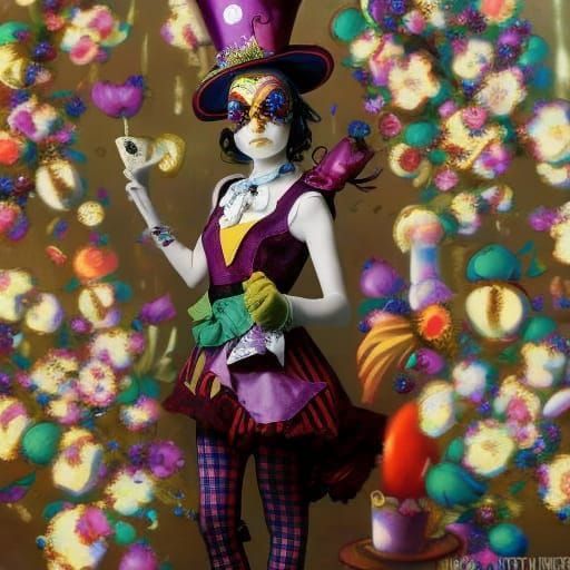 Alice becomes the new mad hatter