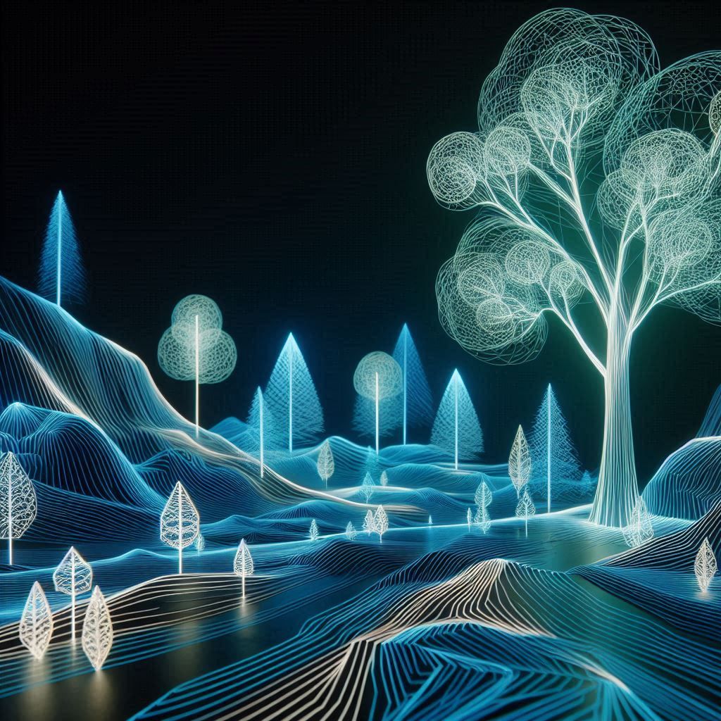 Landscape Made of Light