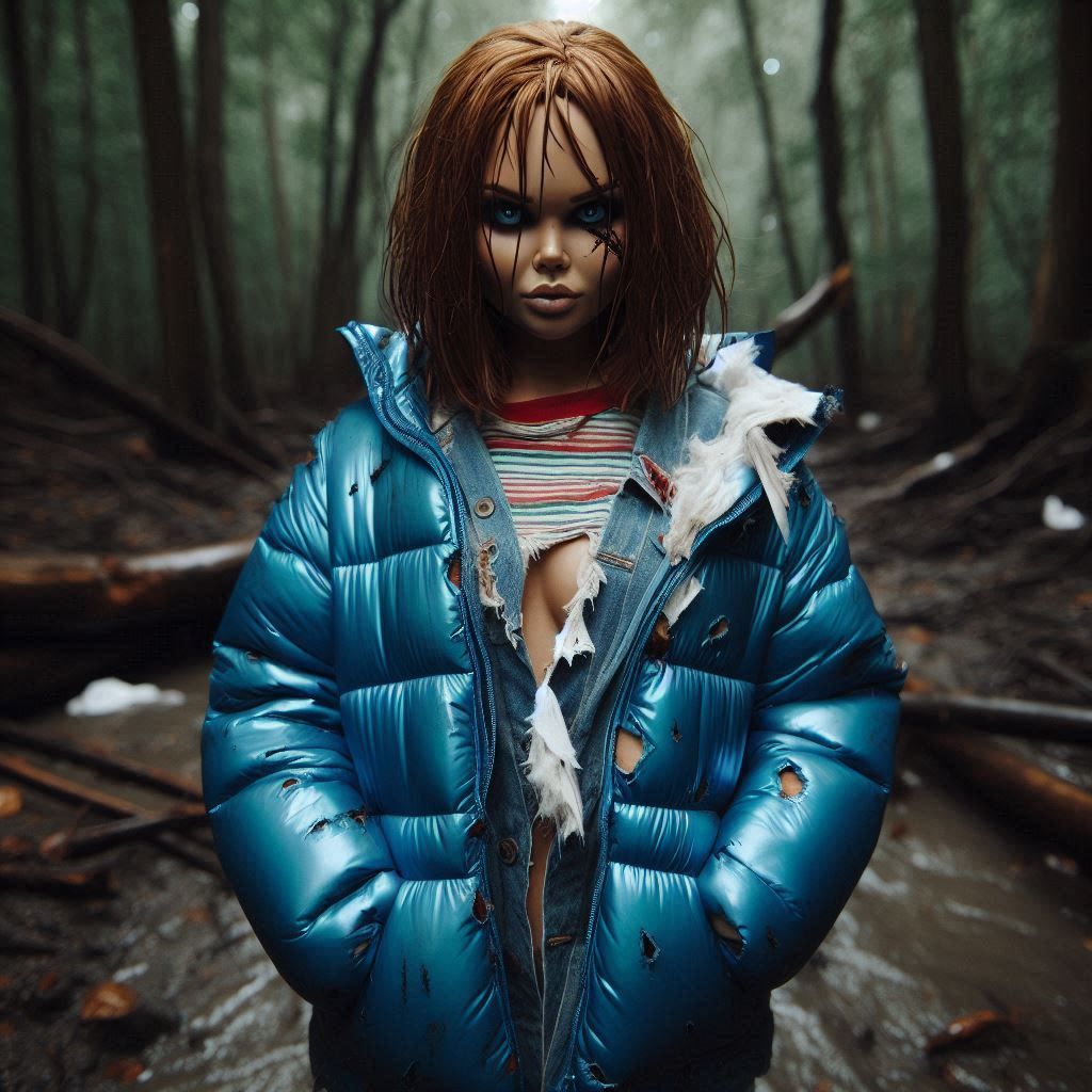 Female Chucky, be sure... she will stab you ...🔪