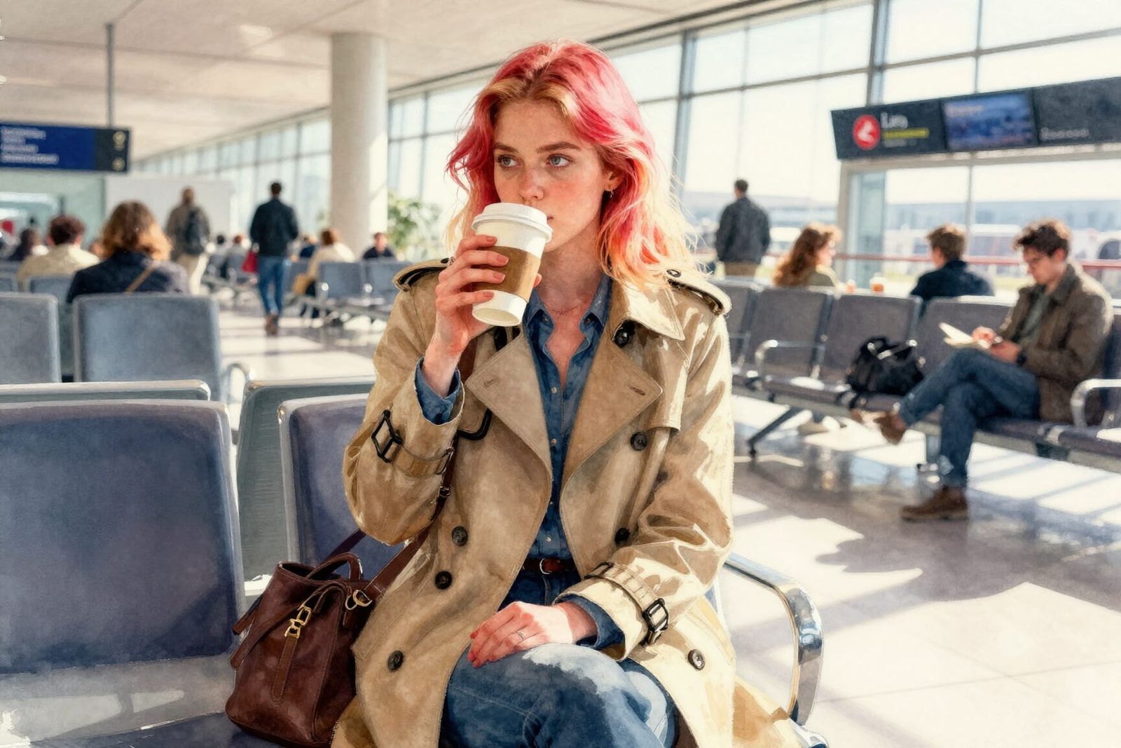 Departure  by @Huginn