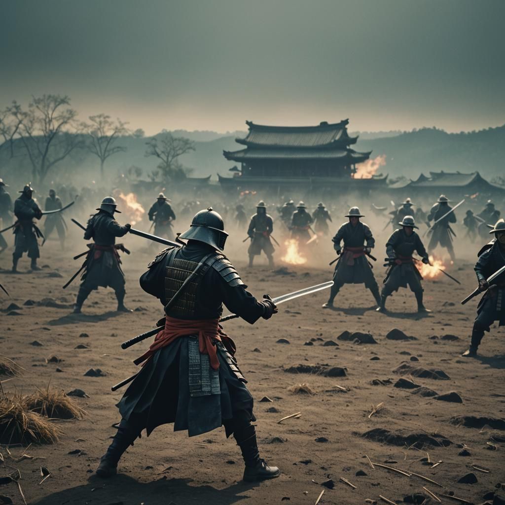 katana battle field