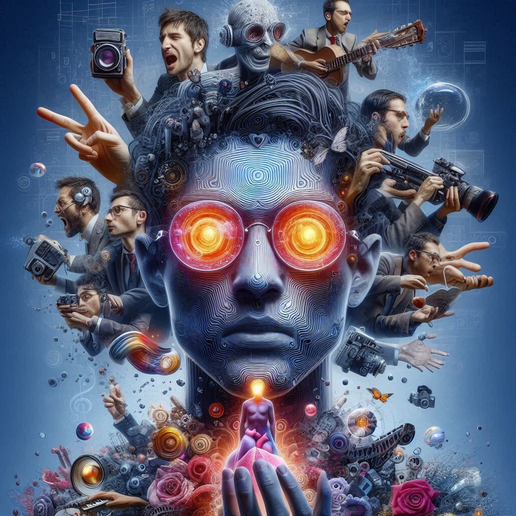 Sensorial-conceptual-visual-multimillionairemedia artist. Ar...