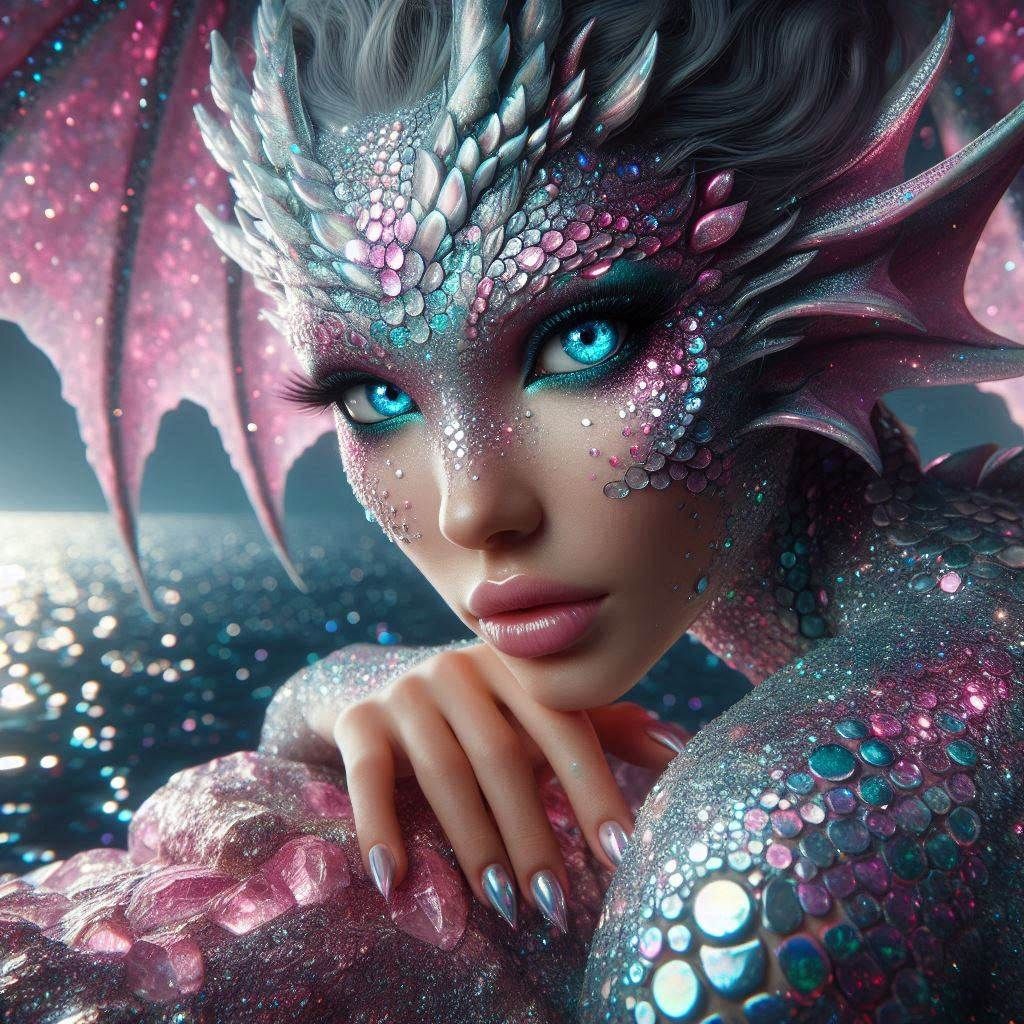 Sylvithra: FemDragon of the Crystal seas
