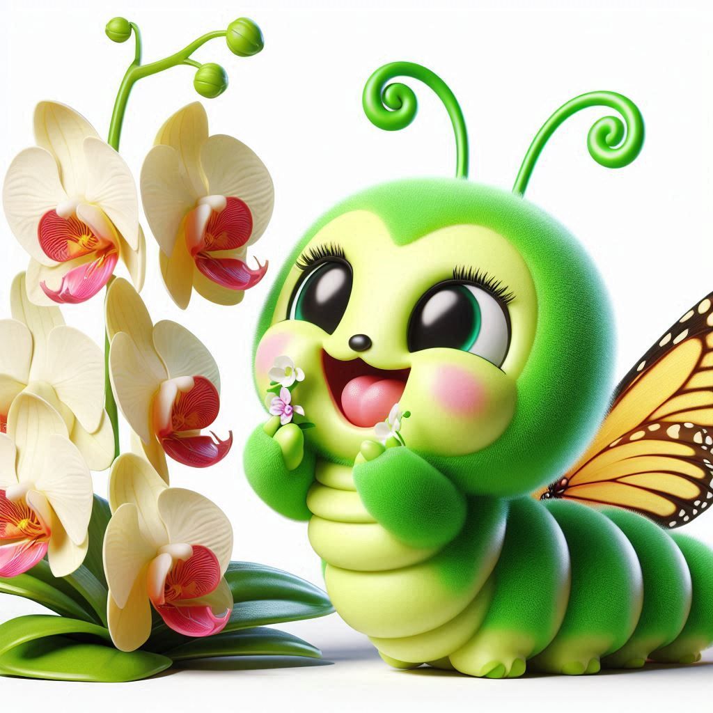 Excited Caterpillar - 2