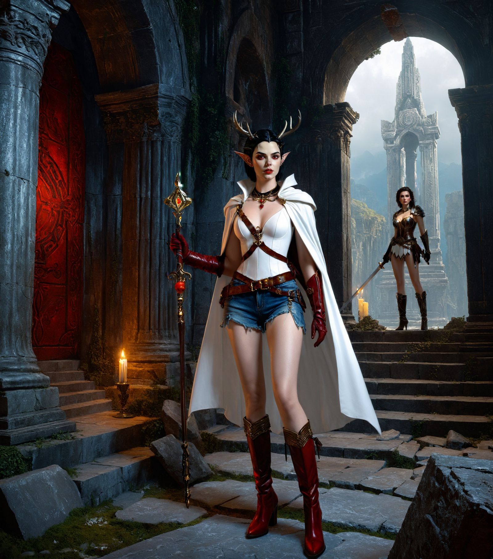 Classic Backdoor [DnD scene - exploring a new location with a partner]