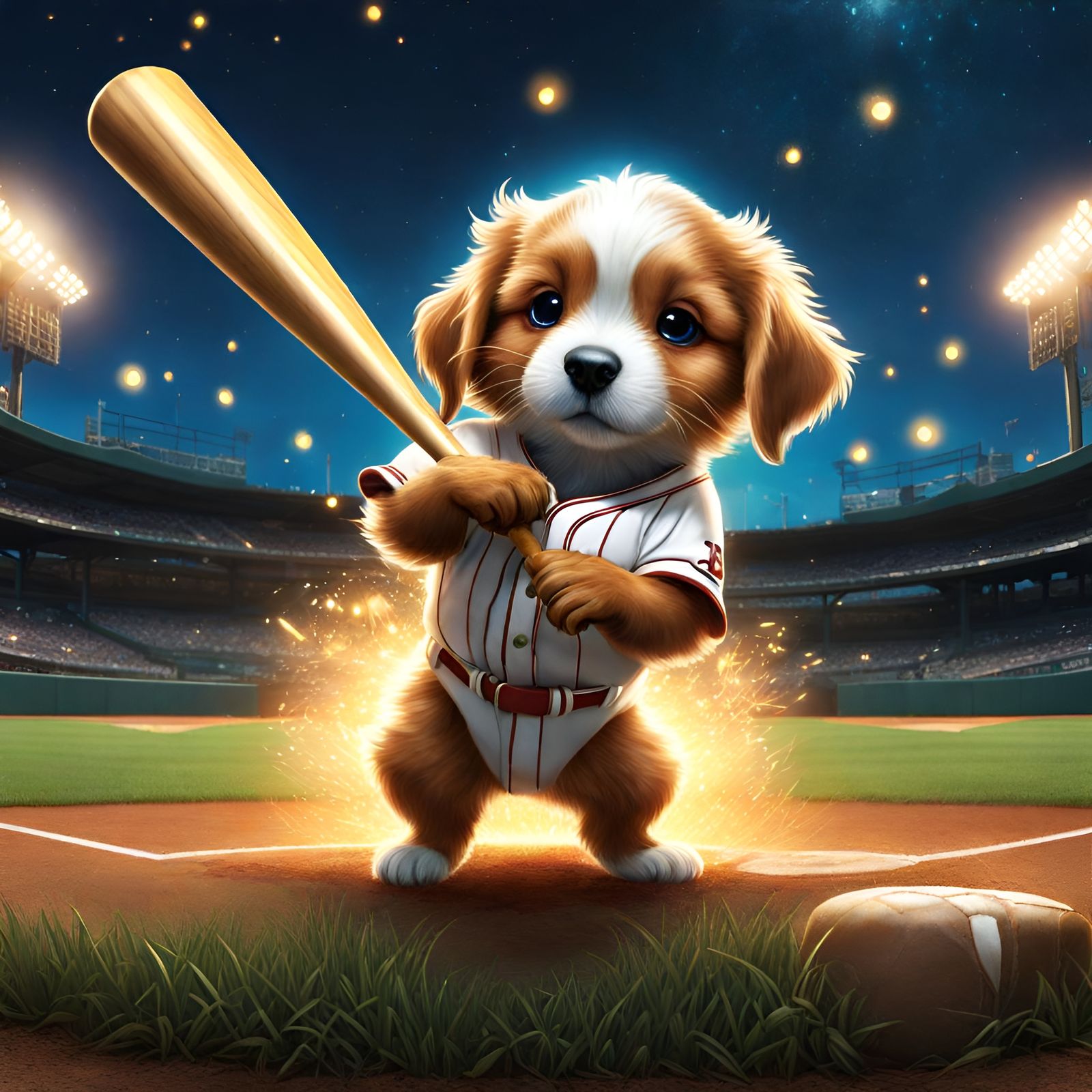 Too Big Baseball Bat