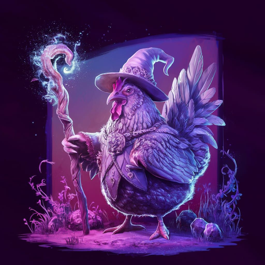 Chicken wizard