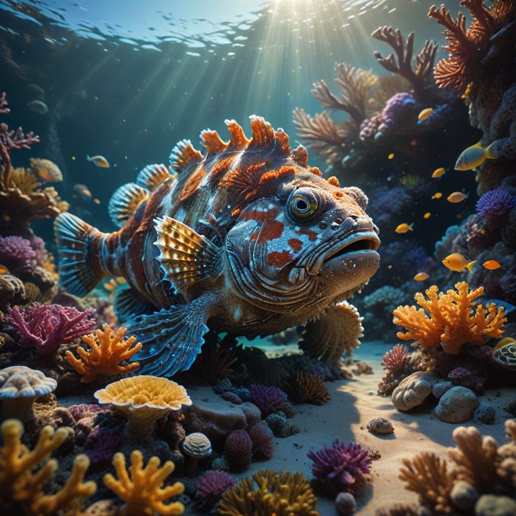 Stonefish  by @Victoria G