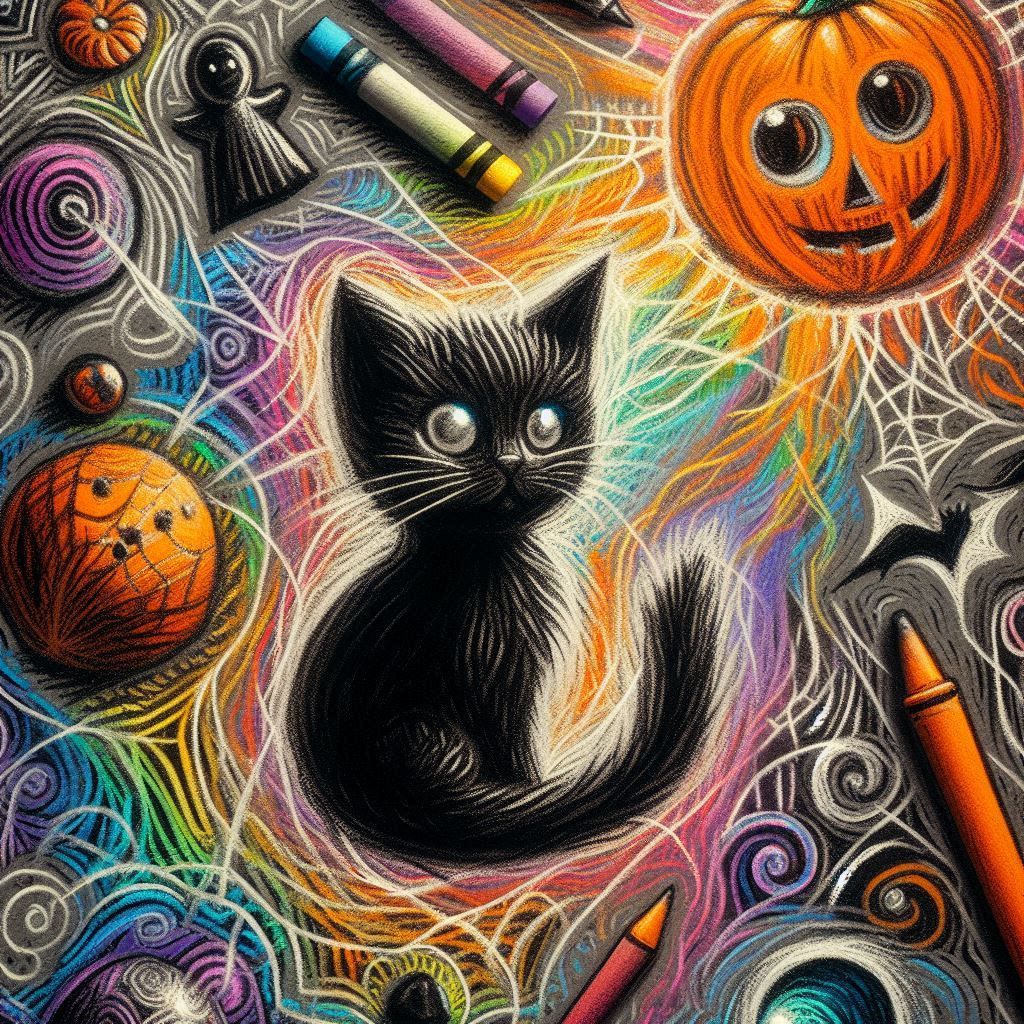 Halloween Kitten