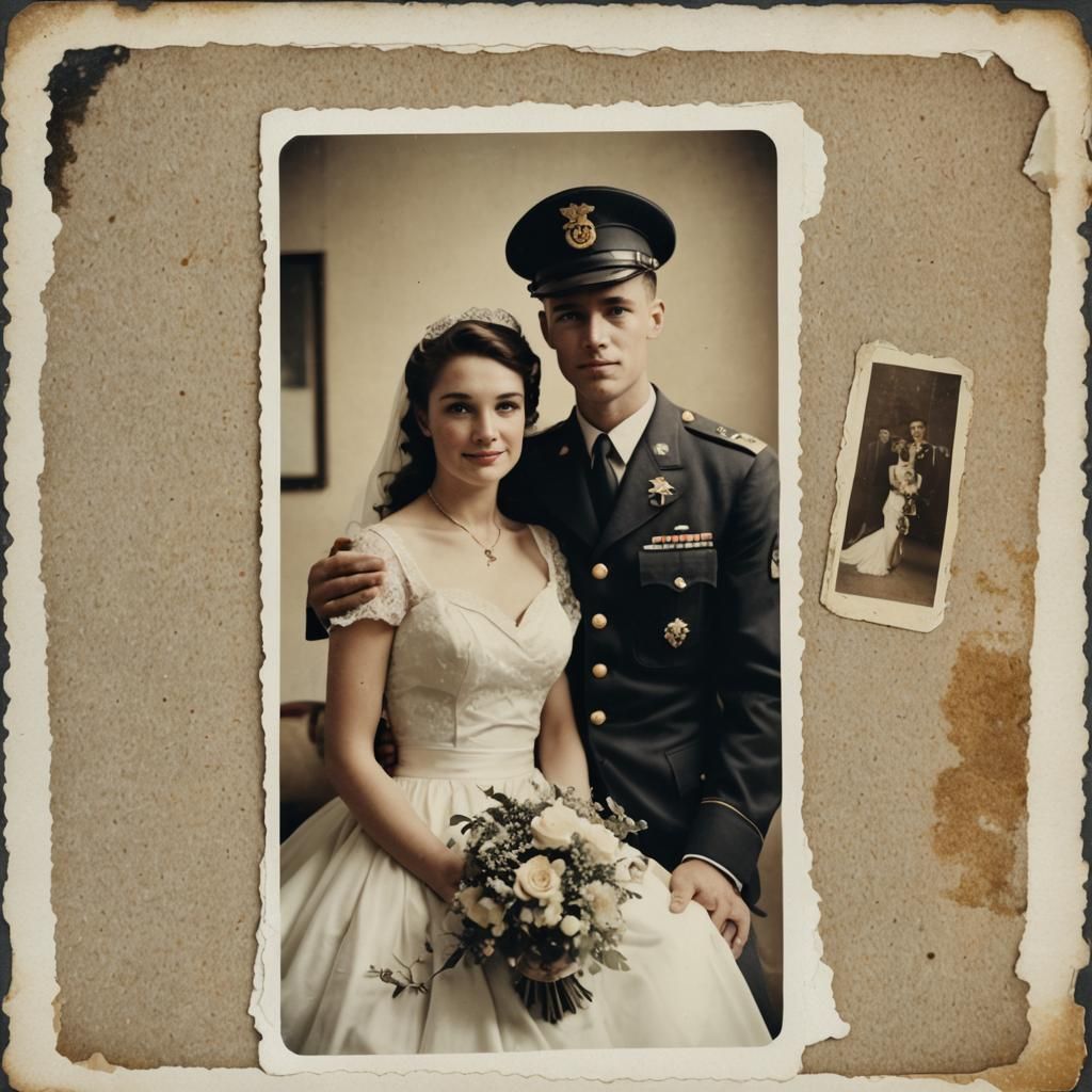 Wedding 1950  by @Fee 