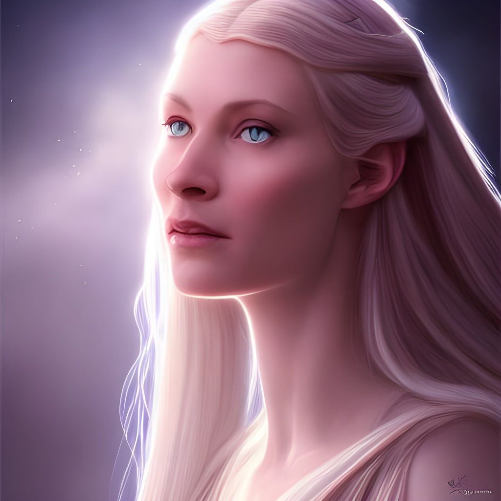 ~ Galadriel ~ Ai Generated Artwork Nightcafe Creator 1582