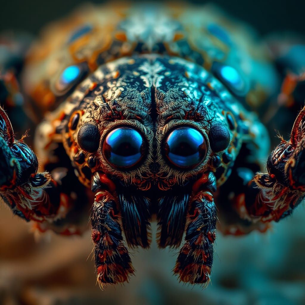 spider's eyes  by @undefined