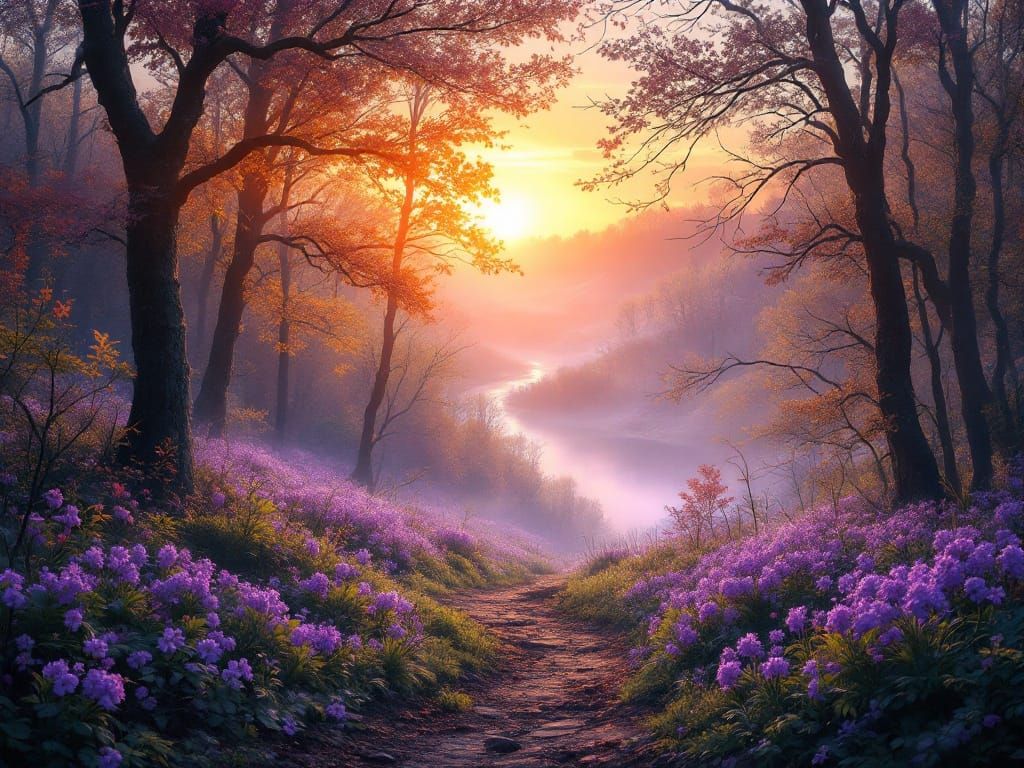 Spring sunrise   by @John from Youngstown