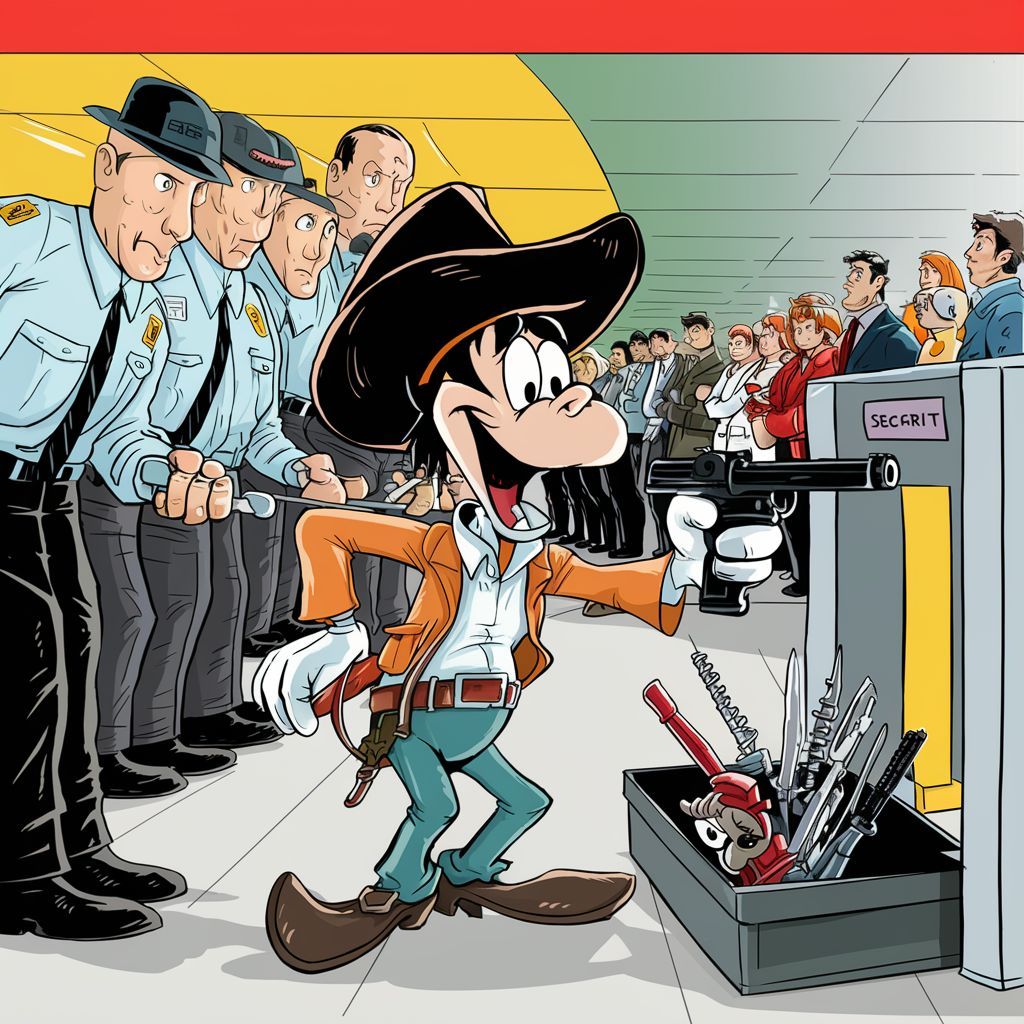 It Takes Even Longer to Get Through TSA in Cartoon Airports - AI ...