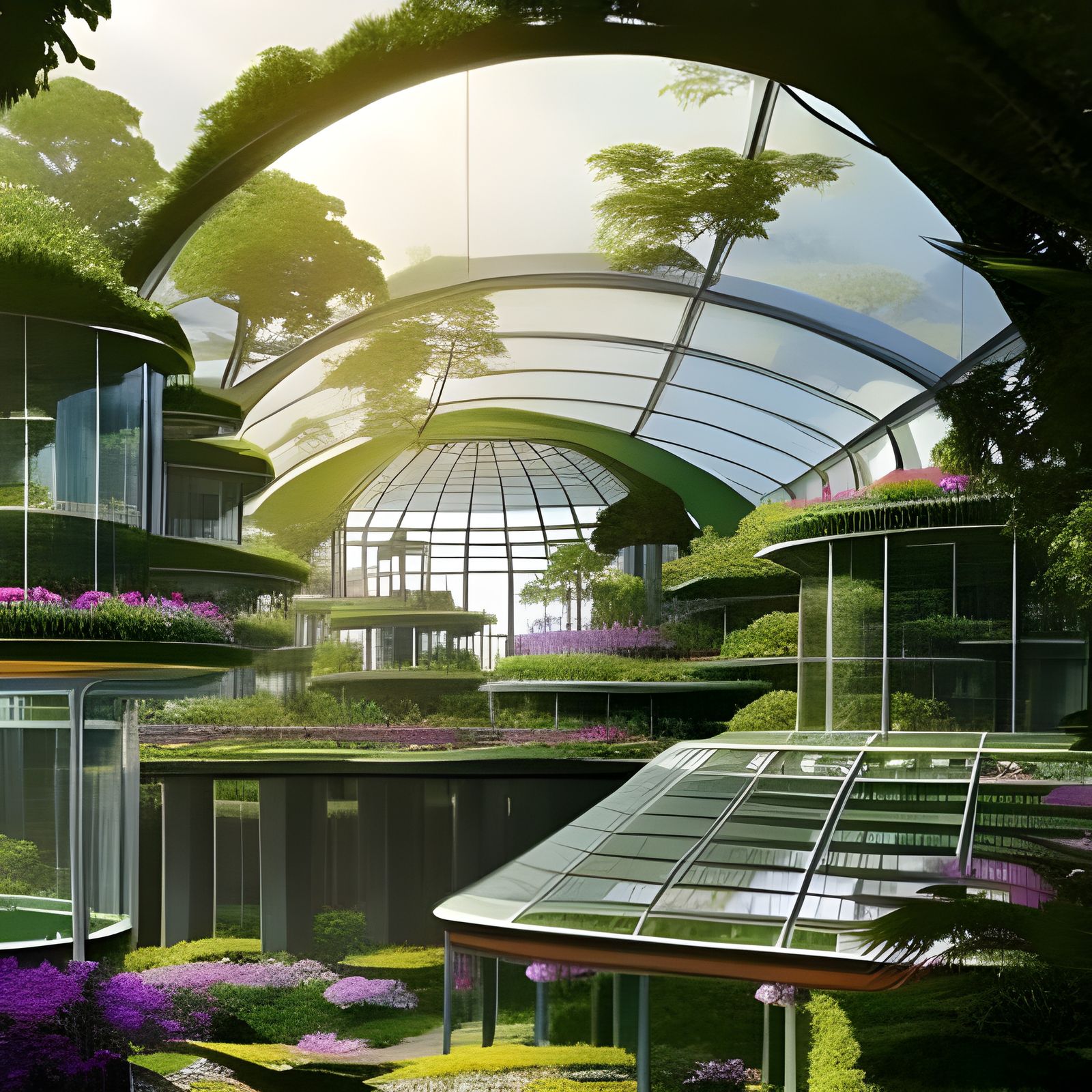 Solarpunk - AI Generated Artwork - NightCafe Creator