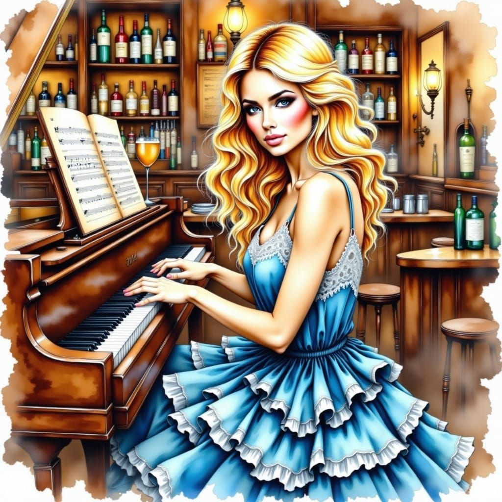 <lora:Fine Arts:1.0> 