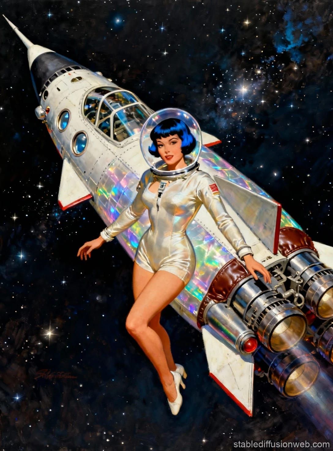 Space Babes and Spaceships