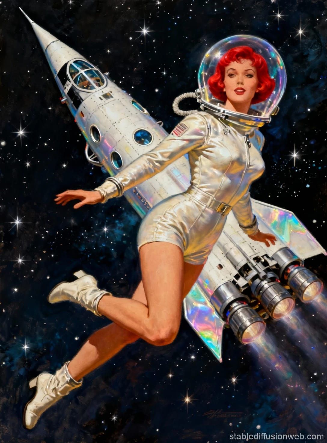 Space Babes and Spaceships