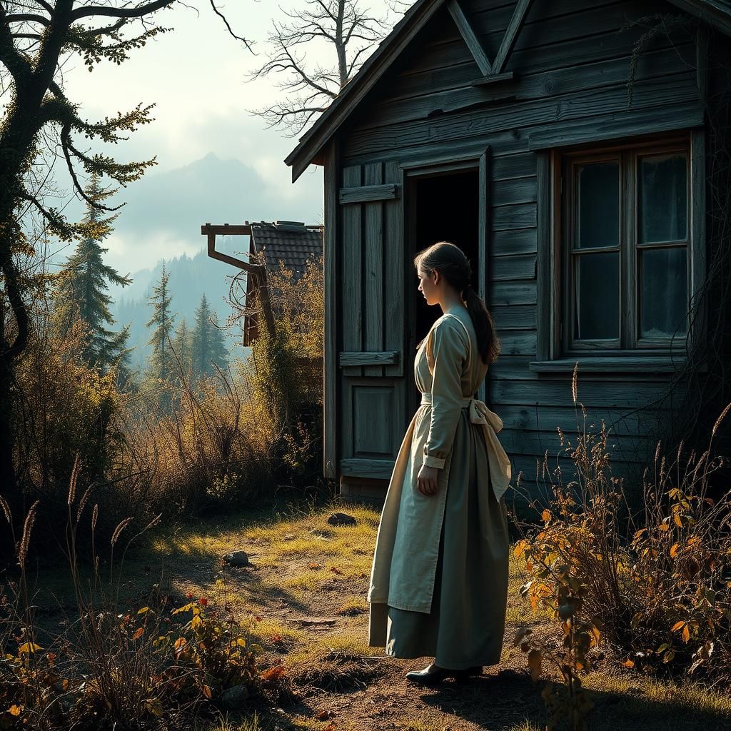 Forsaken Garden: Woman Beckoned Home in Cinematic Style