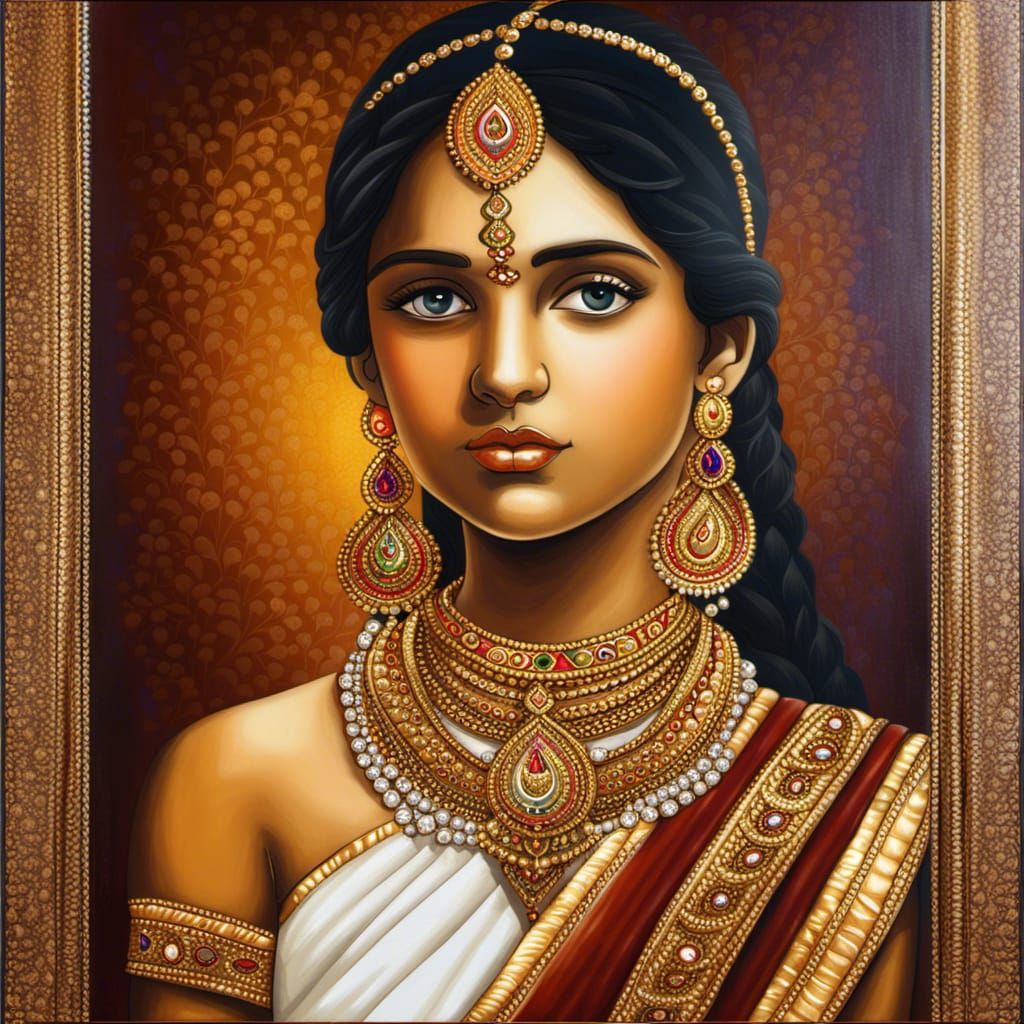 Indian Princess - AI Generated Artwork - NightCafe Creator