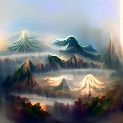 Mountains of mist