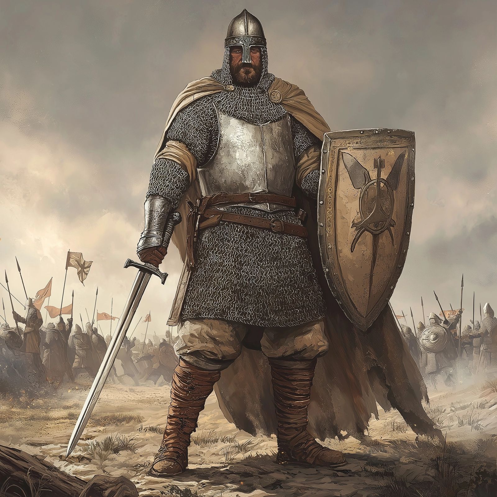 A Norman knight