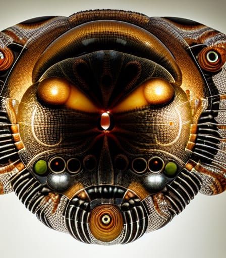 Alien Insectoids in Hyperrealistic Close-Up