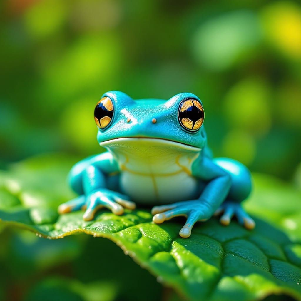 Frog in the garden