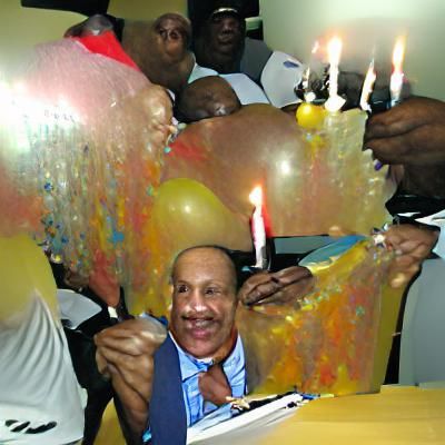 Ron Jabbar celebrates his birthday
