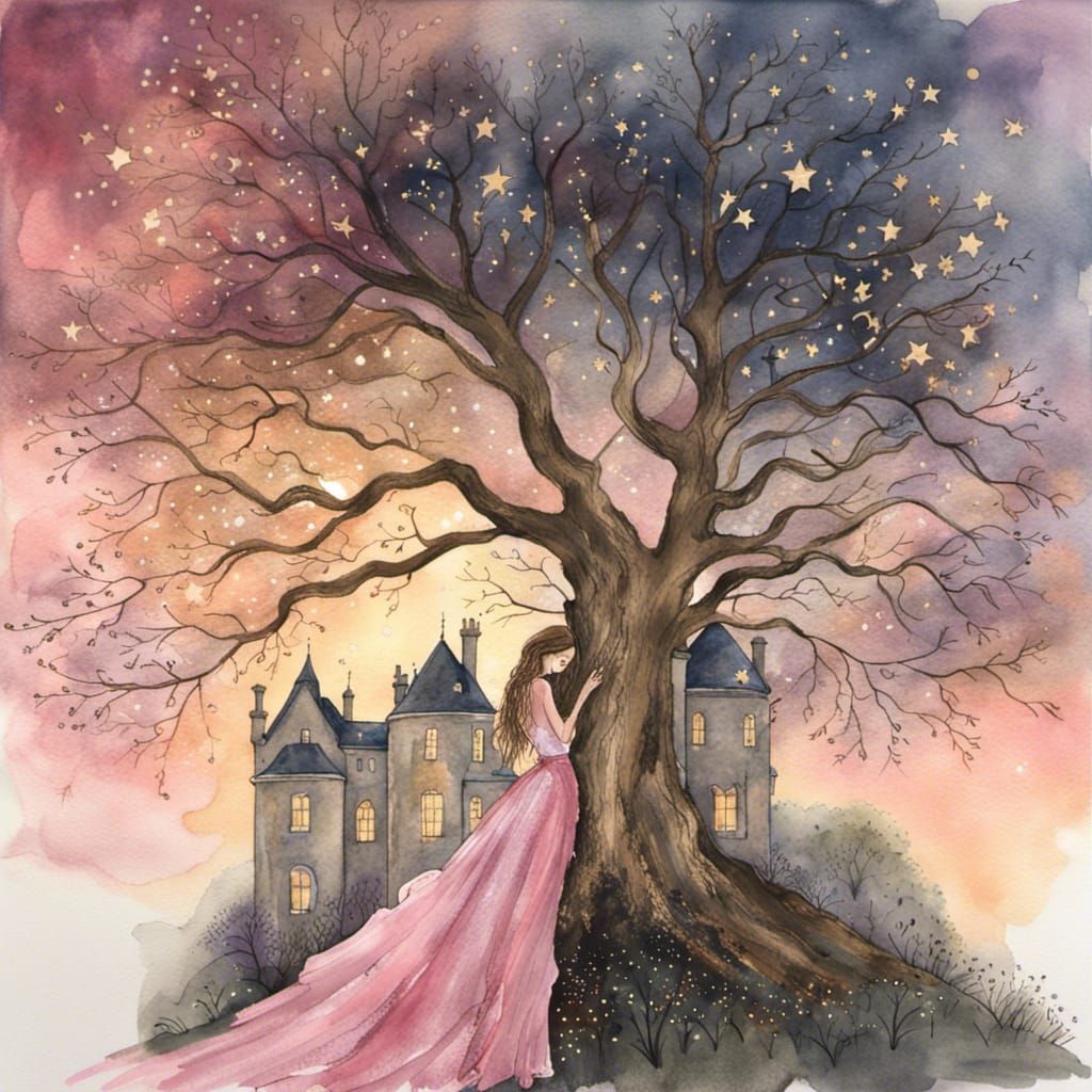 Felicity's Art The Manor of Tura Series AI Generated Artwork