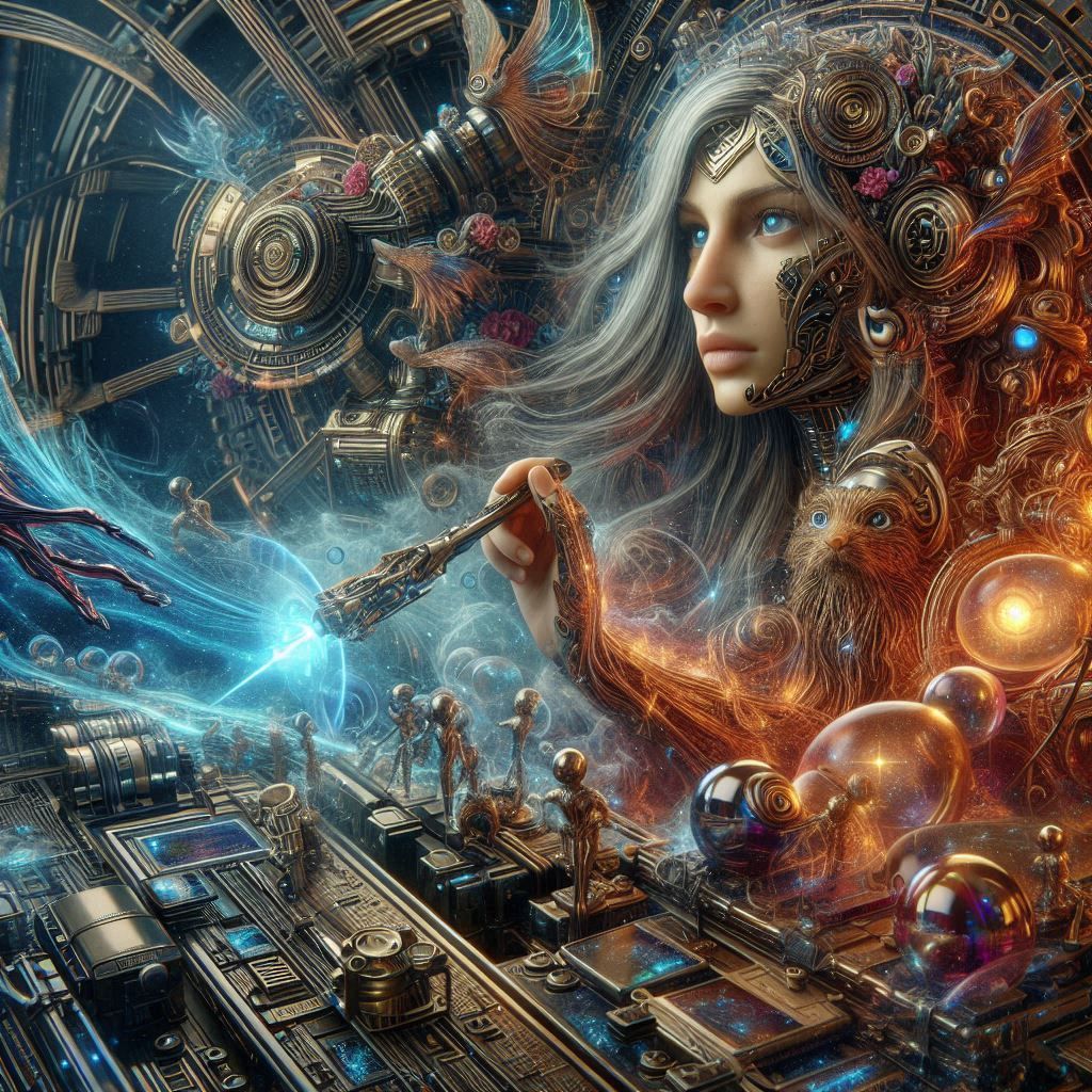 The cyborg artist/creator/engineer