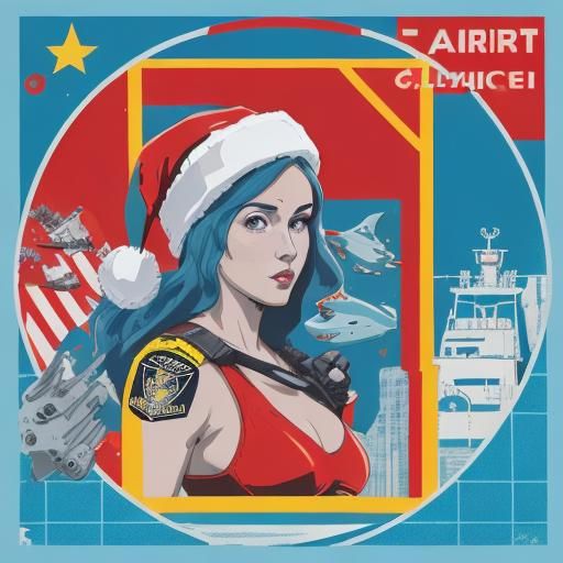 female santa claus