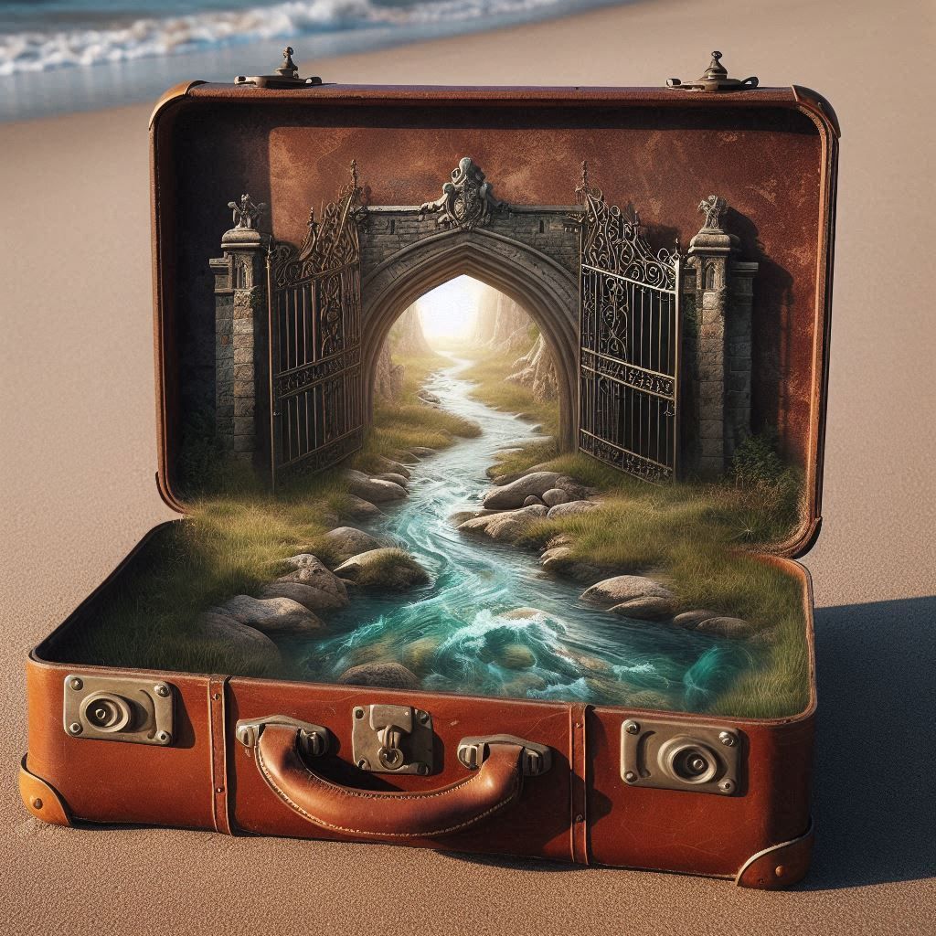 A world washed up on shore