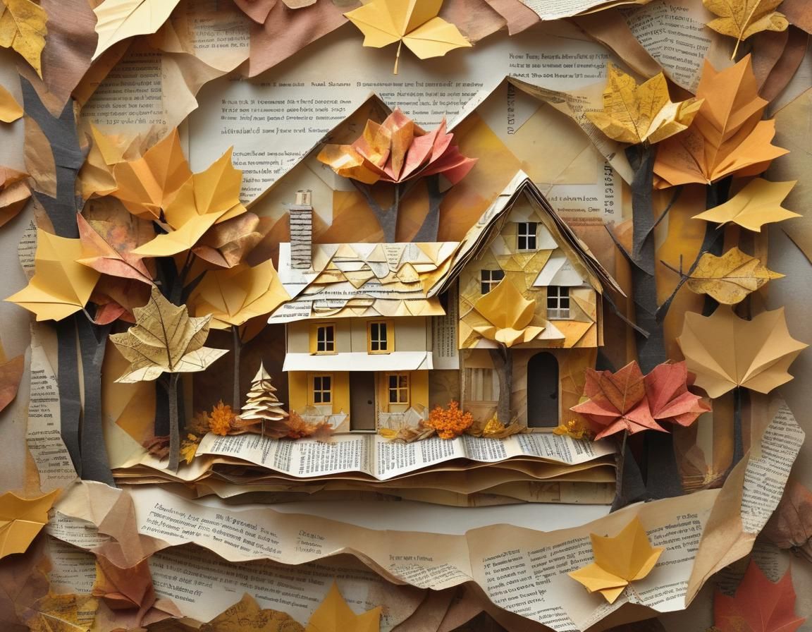 🍂🌾 ᴀᴜᴛᴜᴍɴᴀʟ ᴘᴀᴘᴇʀ ᴀʀᴛ 🍁🍃