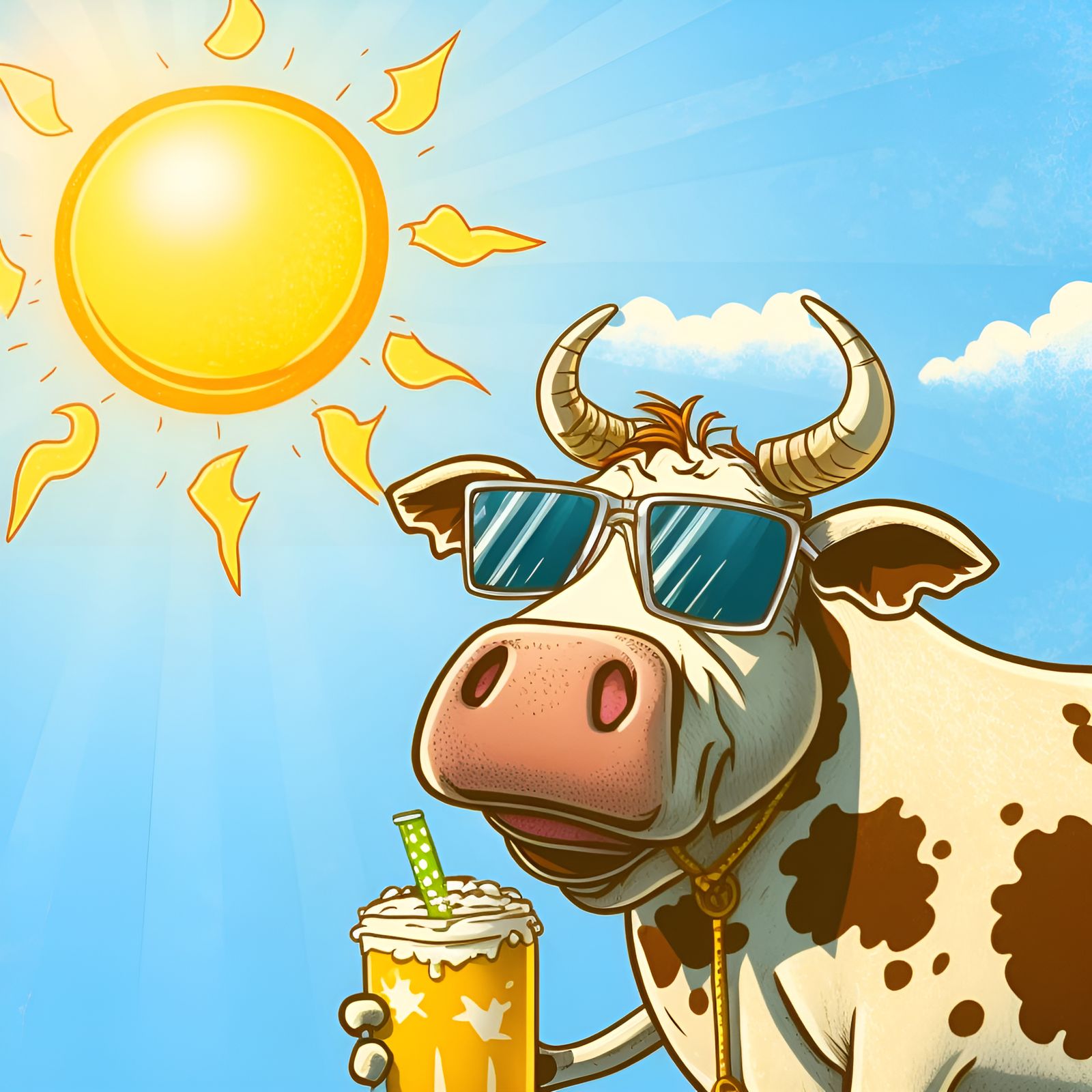 Stay cool, Steer with a Beer