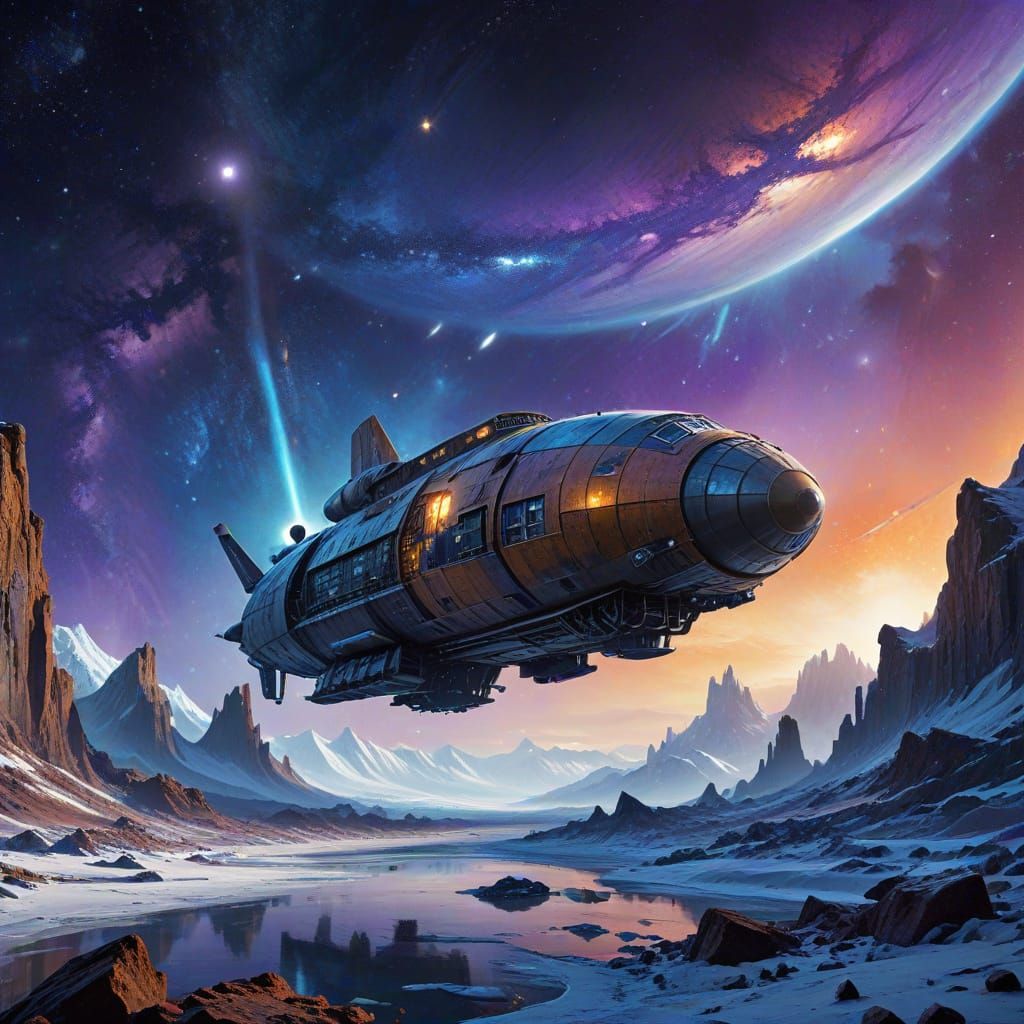 Ice World  by @Cyberhoops