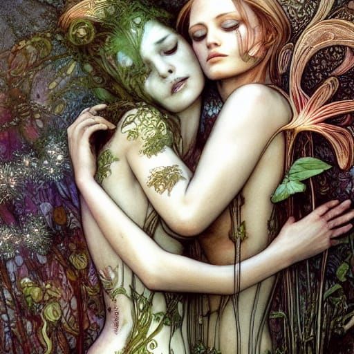 Celtic wood pixies
