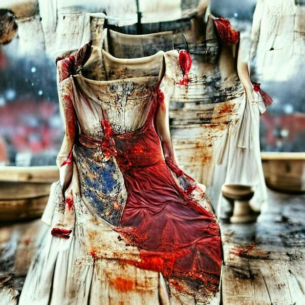 Beauty In A Blood Stained Dress