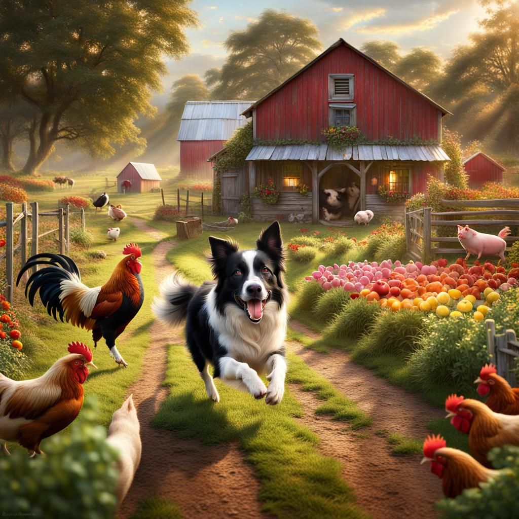 Farm Life  by @Simplybe