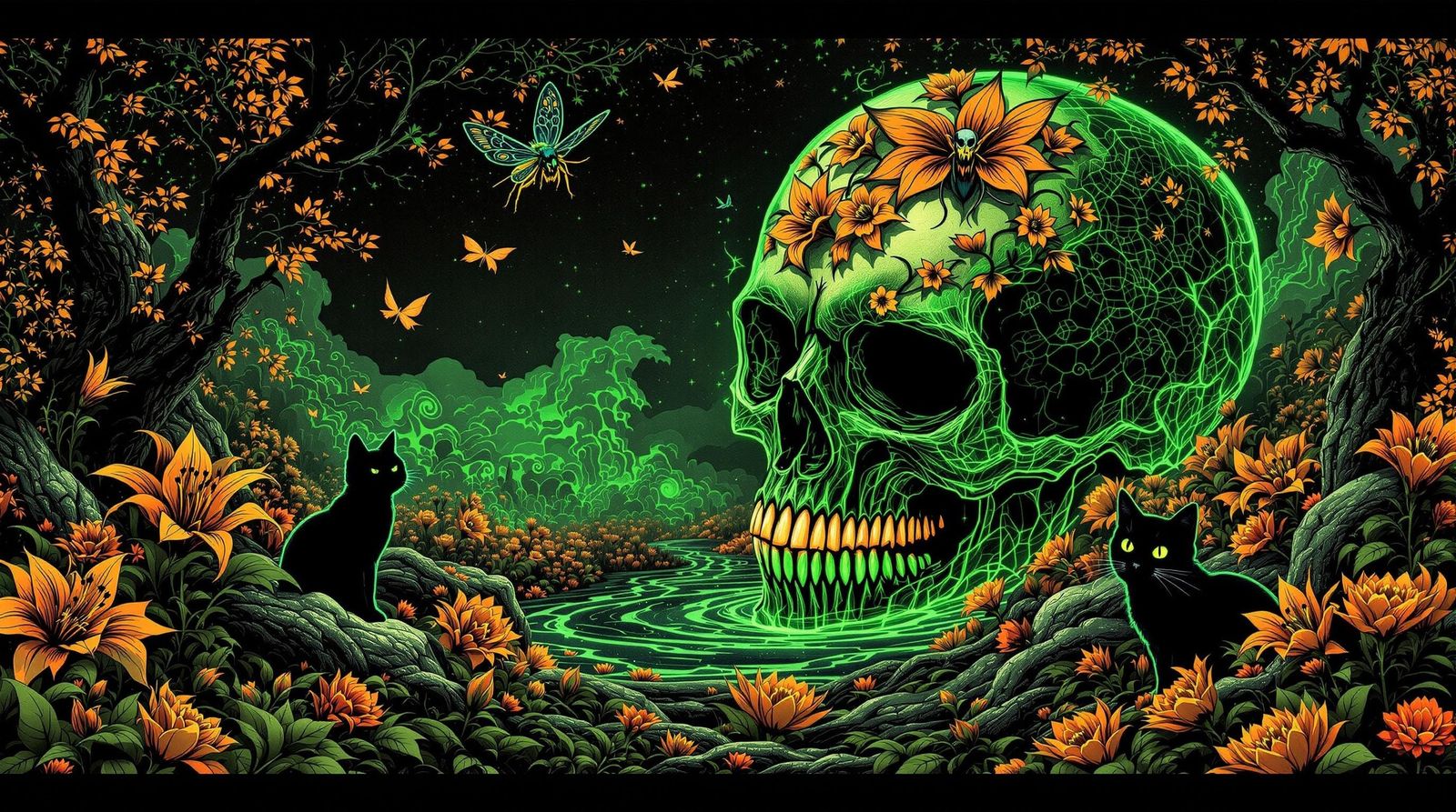 CURIOUS CATS  by @Asian Badass 