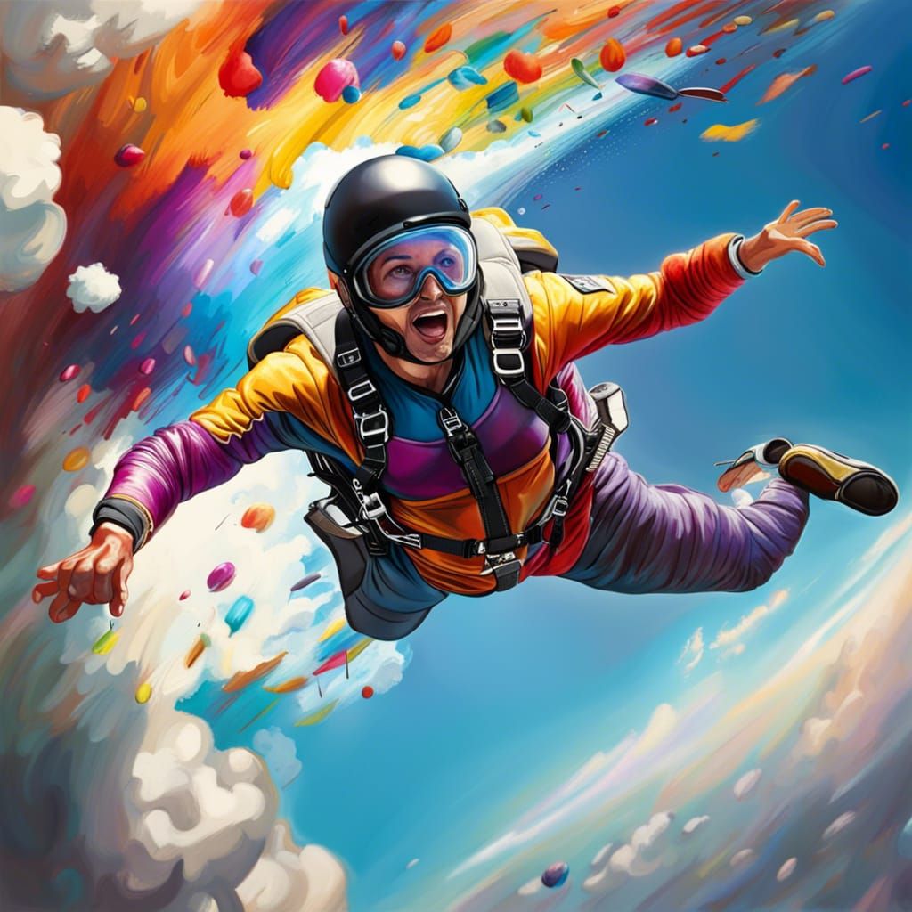 Skydiving   by @Sushi 